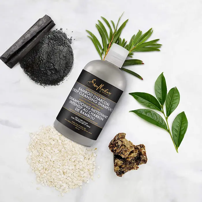 Shampoing Purifiant Bamboo Charcoal - Shea Moisture African Black Soap