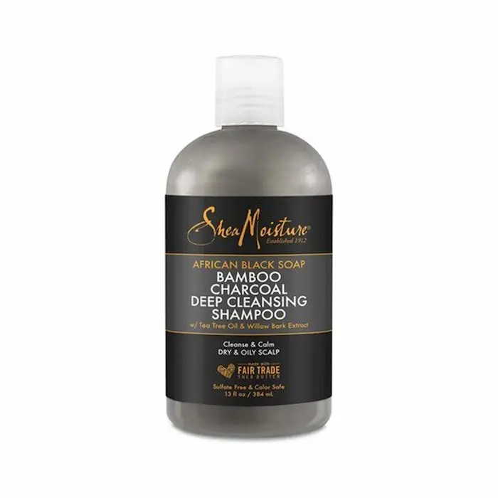Shampoing Purifiant Bamboo Charcoal - Shea Moisture African Black Soap