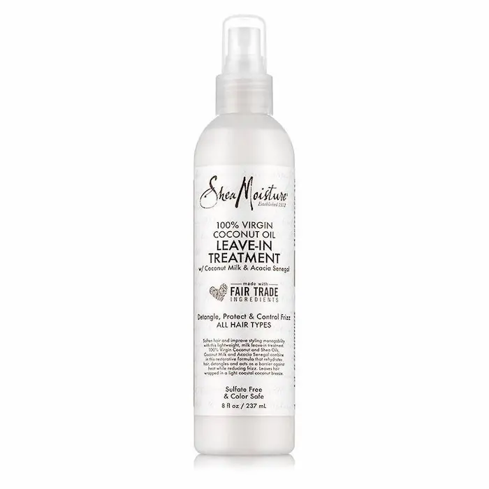 Leave-In Après-Shampooing Spray - Shea Moisture 100% Virgin Coconut Oil