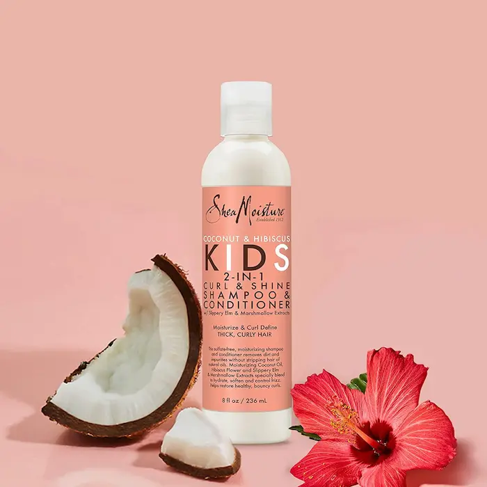 Shampoing - Après-shampoing Curl & Shine 2-en-1 Enfants - Shea Moisture Kids