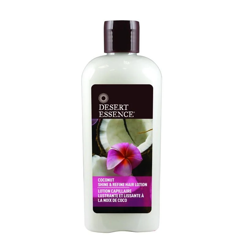 Lotion Capillaire Lustrante et Lissante à la Noix de Coco - Desert Essence