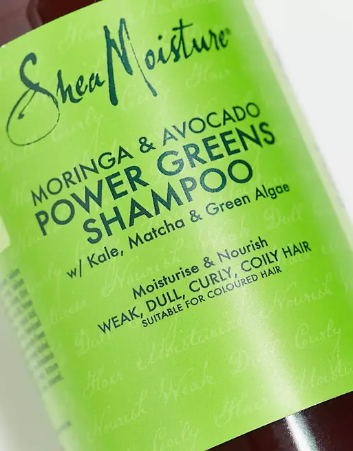 Shampoing Power Greens à l'huile de Moringa & Avocat - Shea Moisture