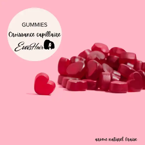 Gummies Maxi HAIR BOOSTER capillaire Cure 3 mois - EvasHair