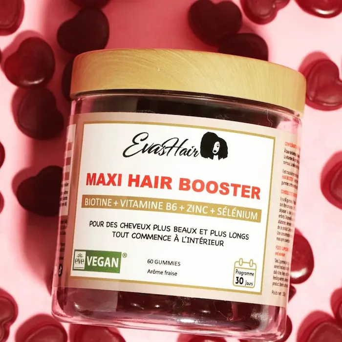 60 Gummies Cheveux Maxi HAIR BOOSTER - EvasHair