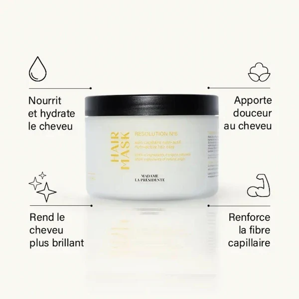 Masque Nutri-Actif Résolution n°6 - Madame La Présidente
