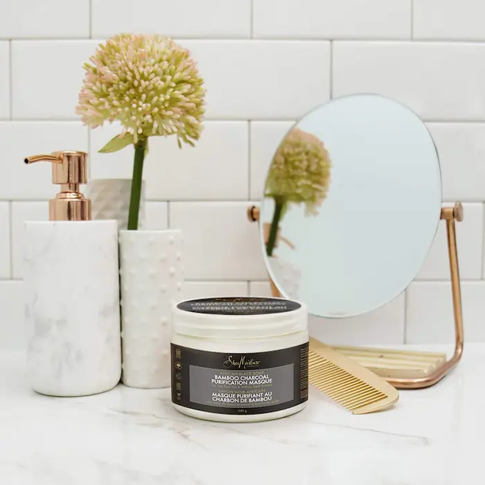 Masque Purifiant Black Soap Bamboo Charcoal - Shea Moisture