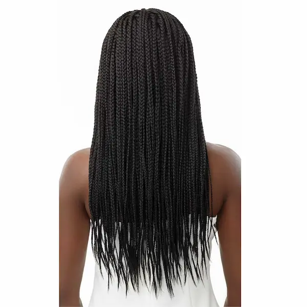 Perruque Lace Wig Tressée 13X4 Knotless Square Part Braids - Outré