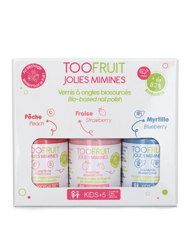 Coffret 3 vernis enfant Jolies mimines