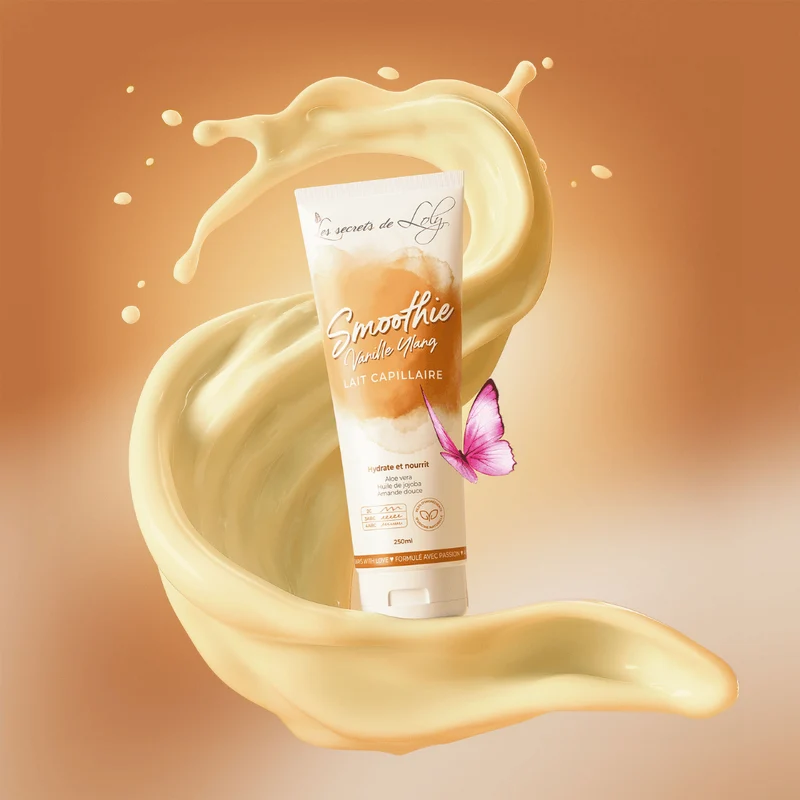 Lait Sans Rinçage Capillaire - Smoothie Vanille Ylang-Ylang