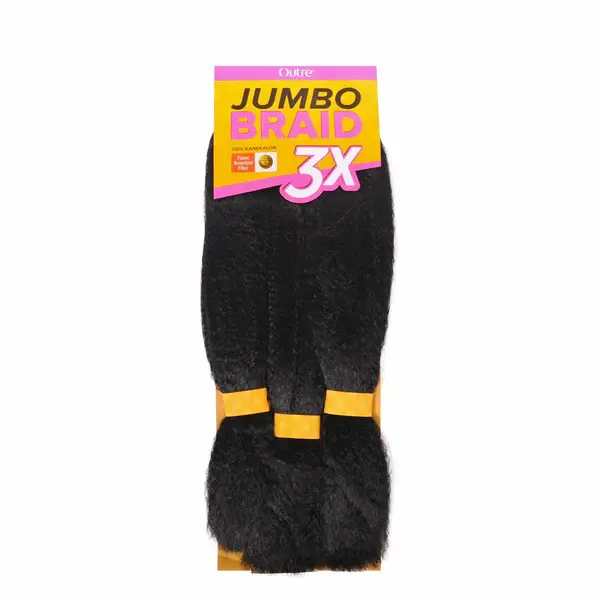 Mèches à tresser JUMBO BRAID 3 Paquets - Outre