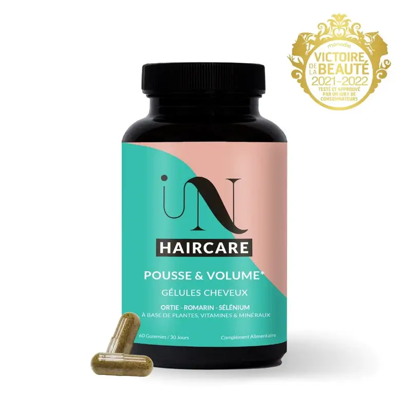 Gélules Pousse & Volume Cheveux Cure 1 mois - In Haircare