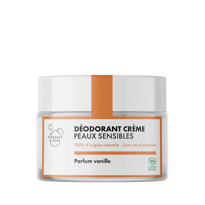 Déodorant Crème Peaux Sensibles - Vanille