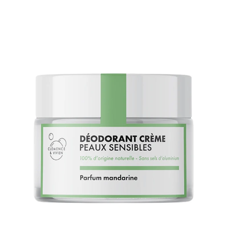 Déodorant Crème Peaux Sensibles - Mandarine