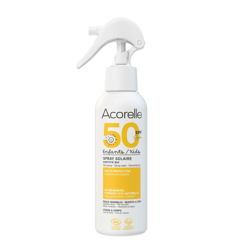 Spray Solaire Bio Enfants SPF50
