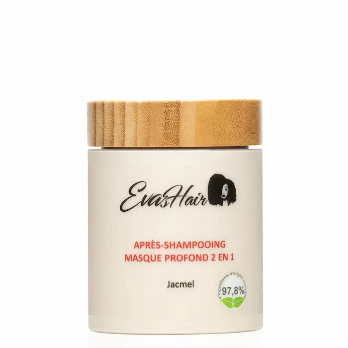 Soin 2-en-1 Masque profond & Après-shampoing Jacmel - Evashair