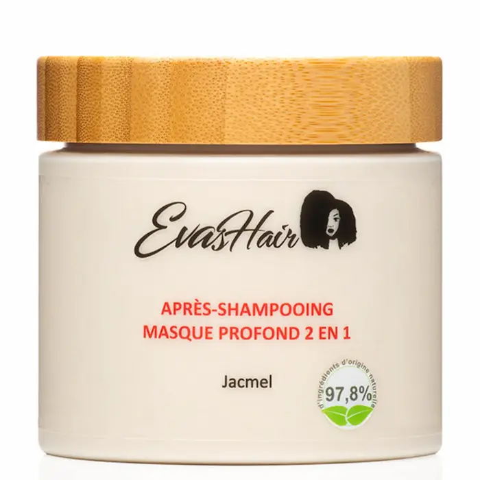 Soin 2-en-1 Masque profond & Après-shampoing Jacmel - Evashair