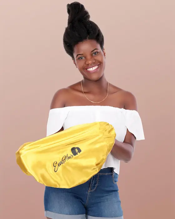 Bonnet Satin Réversible et Ajustable - Evashair