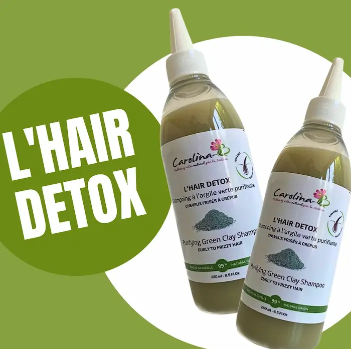 Hair Detox Shampoing purifiant à l'Argile Verte - Carolina B