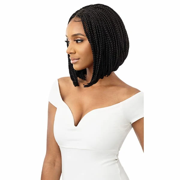 Perruque Tressée Lace 4X4 BOX BRAID BOB - Outré