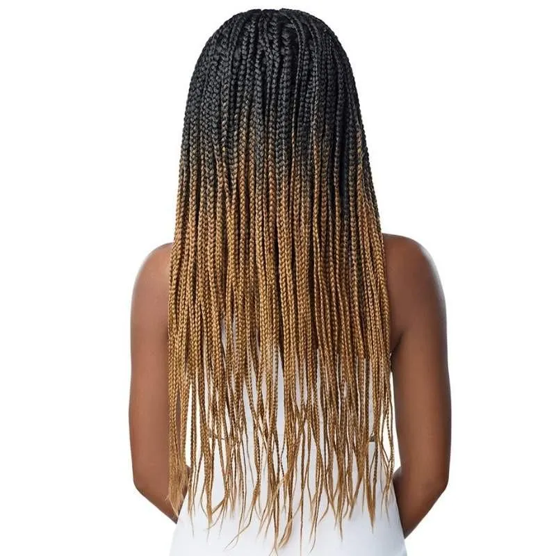 Perruque Lace Wig Tressée Knotless Triangle Part Braids 22 - Outré