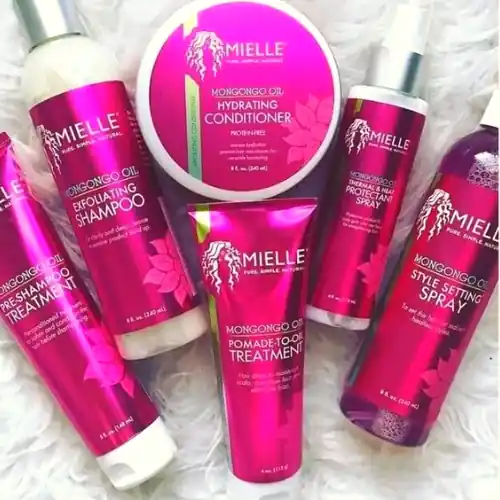 Gamme Mongongo Oil Cheveux Lissés - Mielle