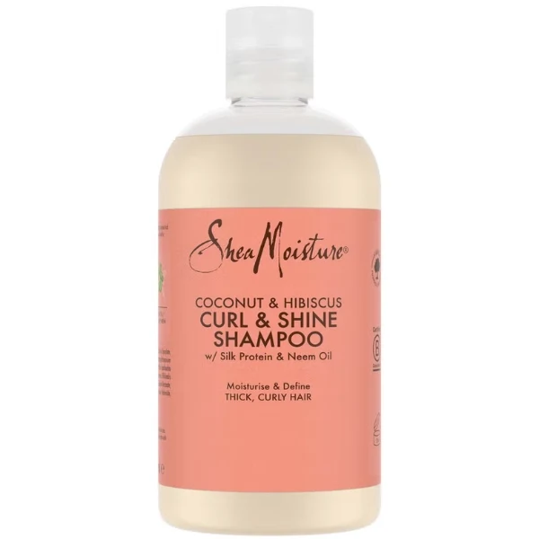 Shampooing Curl & Shine - Shea Moisture Coconut & Hibiscus