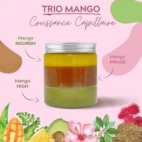 Trio Mango Croissance Capillaire - Mango Butterfull