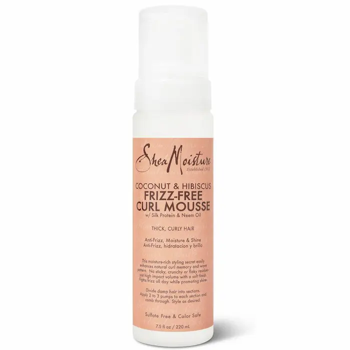 Mousse hydratante et définissante anti-frisottis - Shea Moisture