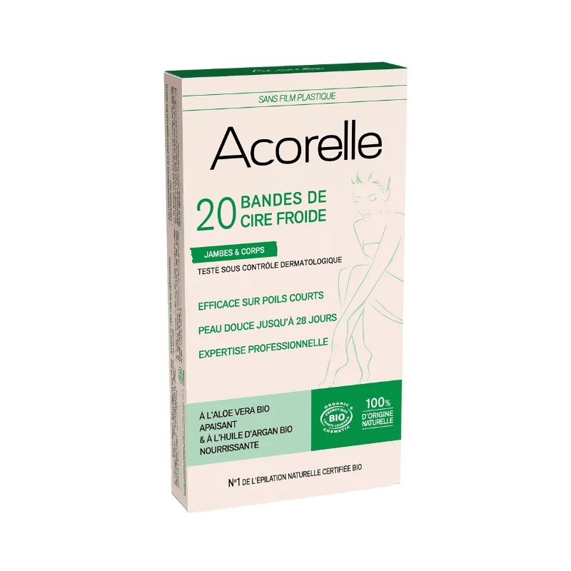 Bandes de Cire Froide Bio