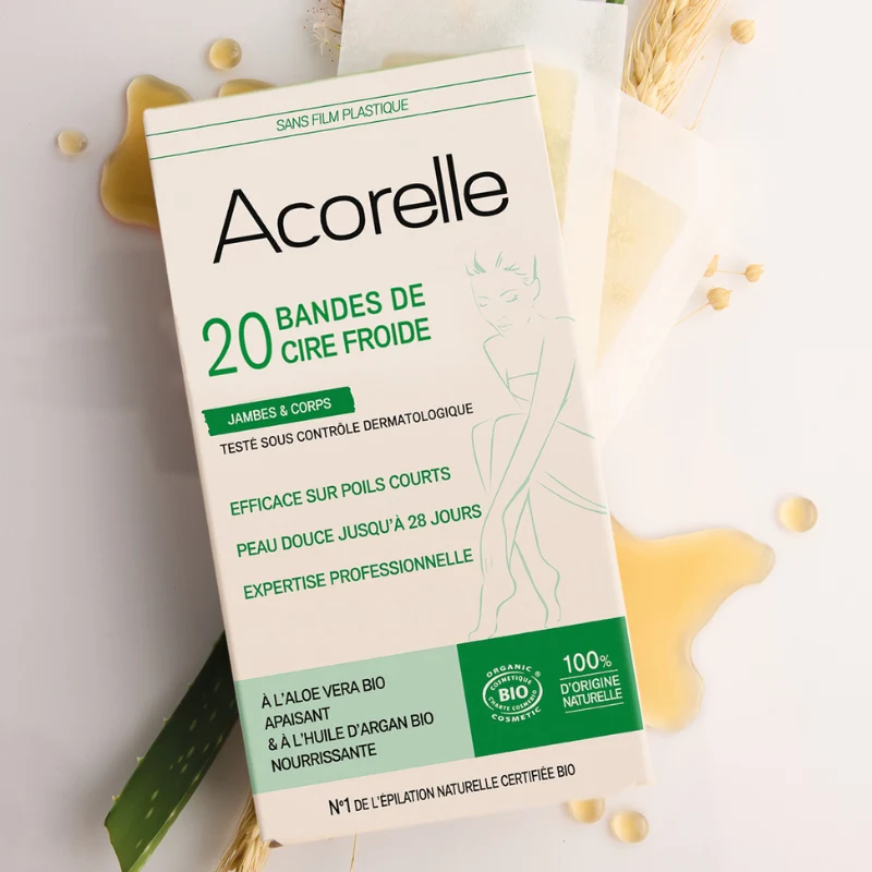 Bandes de Cire Froide Bio
