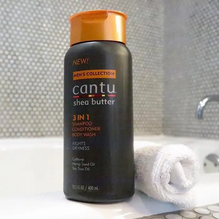 Shampoing 3 en 1 Homme Conditioner Body Wash - Cantu Men's