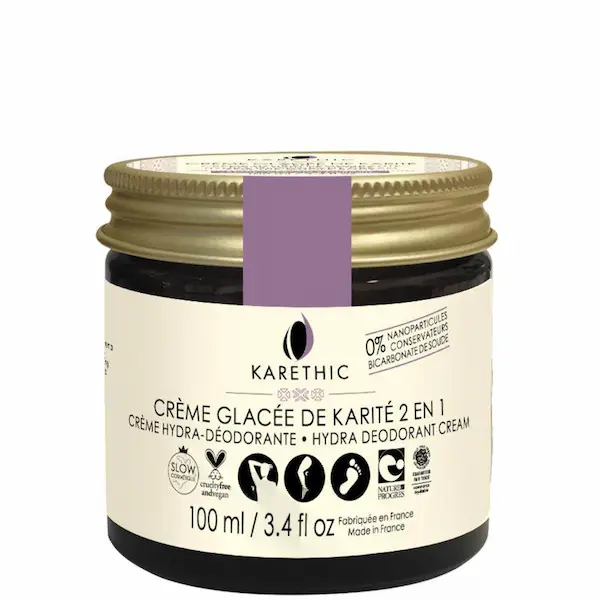 Crème Glacée de Karité 2 en 1- Hydra déodorante - Karethic