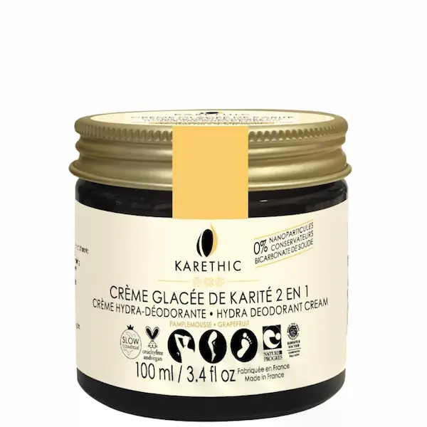 Crème Glacée de Karité 2 en 1- Hydra déodorante - Karethic