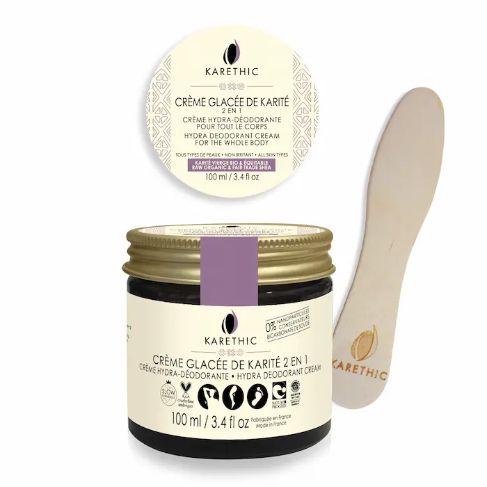 Crème Glacée de Karité 2 en 1- Hydra déodorante - Karethic