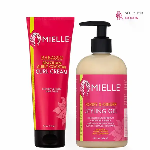 Duo Définition boucles anti-frisottis - Mielle
