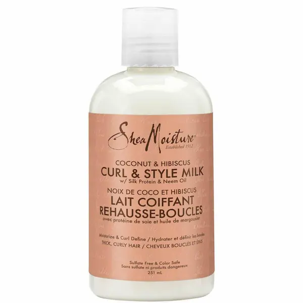 Lait Coiffant - Curl & Style Milk - Shea Moisture Coconut & Hibiscus