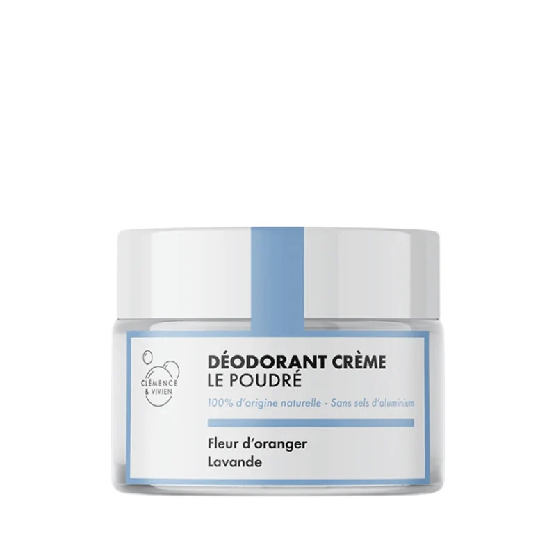 Déodorant Crème Le Poudré - Fleur d'Oranger + Lavande