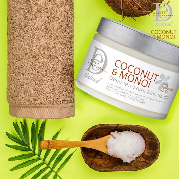 Crème Hydratante Intense Coconut et Monoï - Design Essentials