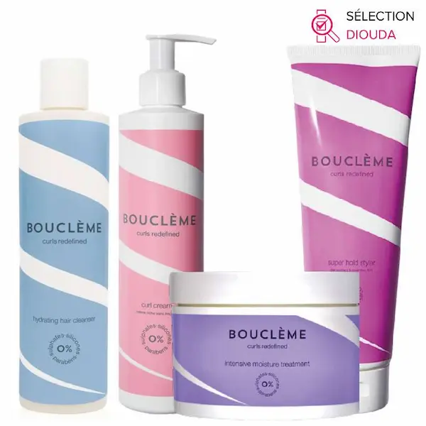 Routine Cheveux Bouclés frisés secs - BOUCLÈME