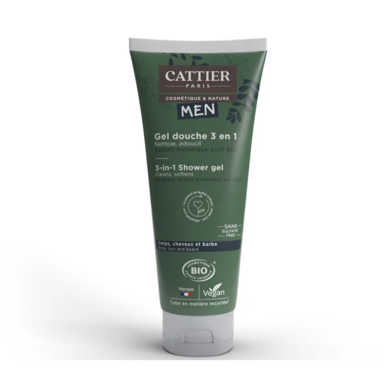 Gel douche 3 en 1 Homme