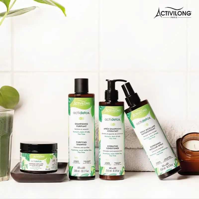Gamme ActiDetox Routine Purifiante Cuir Chevelu - Activilong