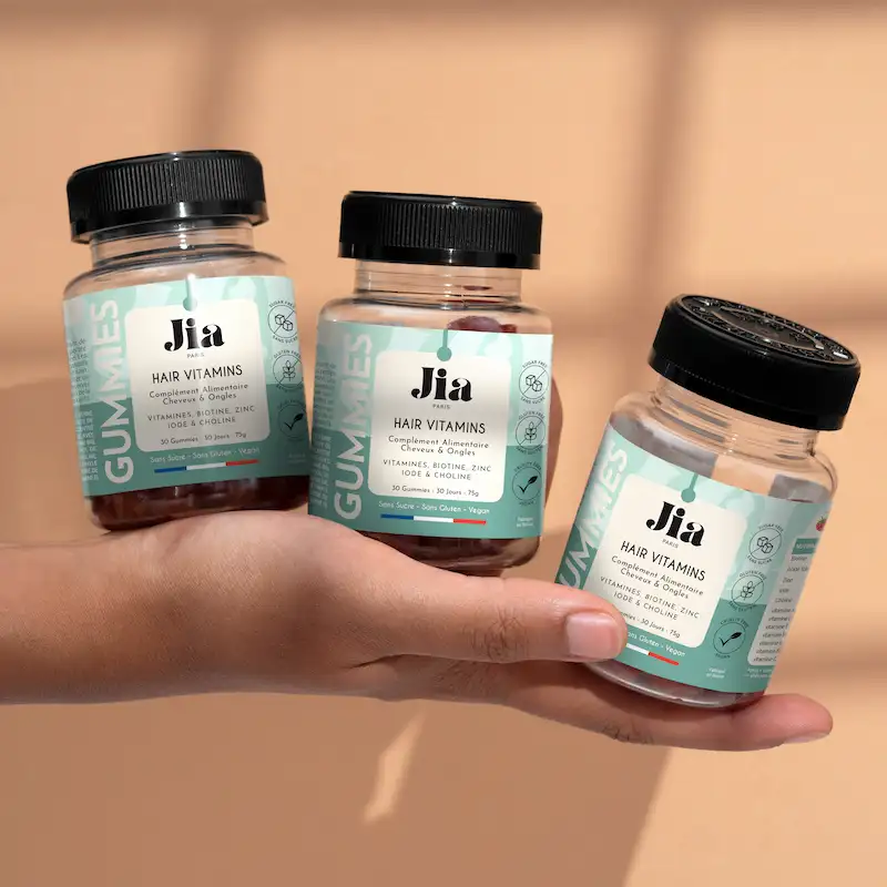 Cure Pousse Cheveux et Ongles 3 mois Volume & Chute - Jia Paris