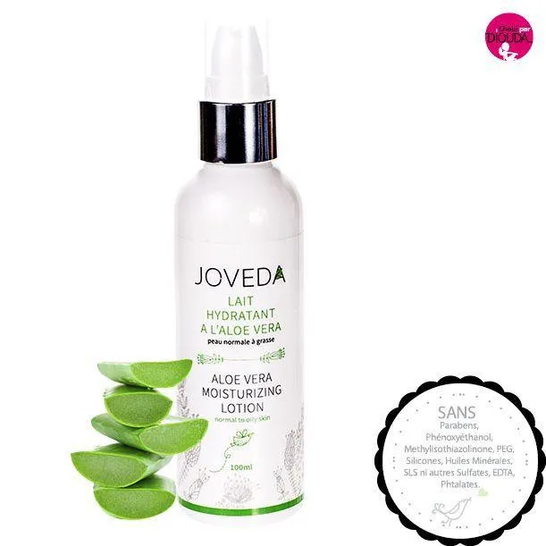 Lait Hydratant Visage à l'Aloe Vera - Joveda
