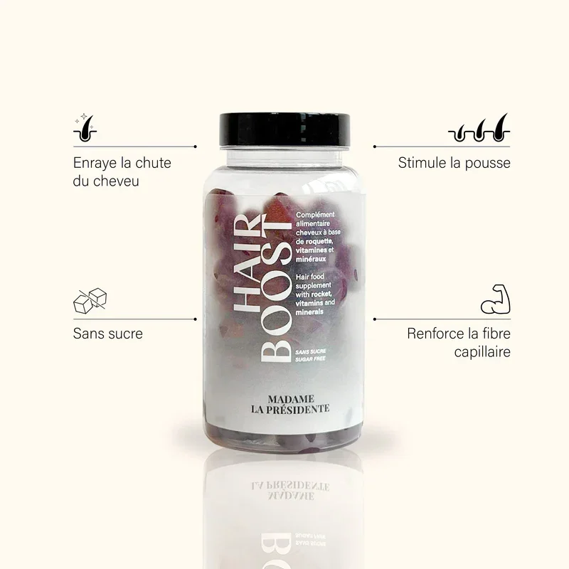 Gummies Cheveux Hairboost - Madame La Présidente