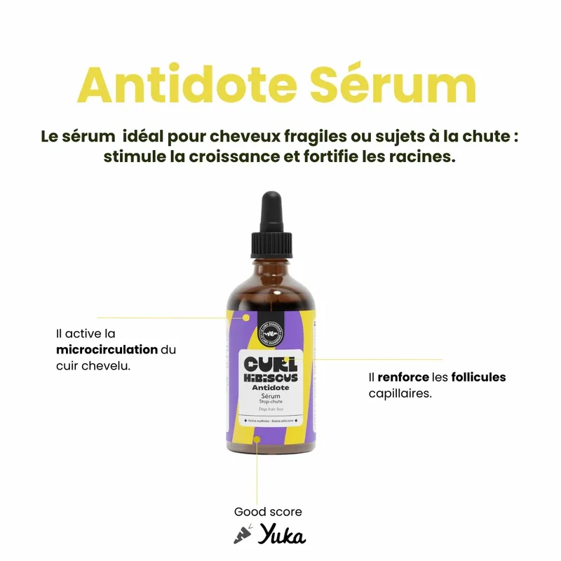 Sérum anti-chute Antidote Concentré d'Huile - Curl Hibiscus