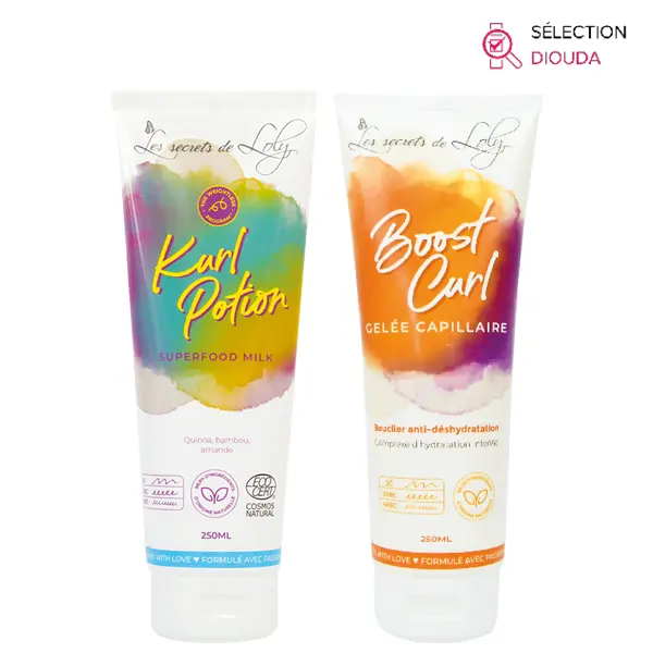 Duo Soins Cheveux Volume et Boucles - Les Secrets de Loly