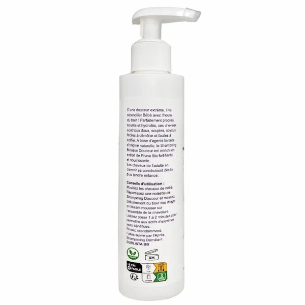 Curlista Bébé - Shampoing Mousse Douceur
