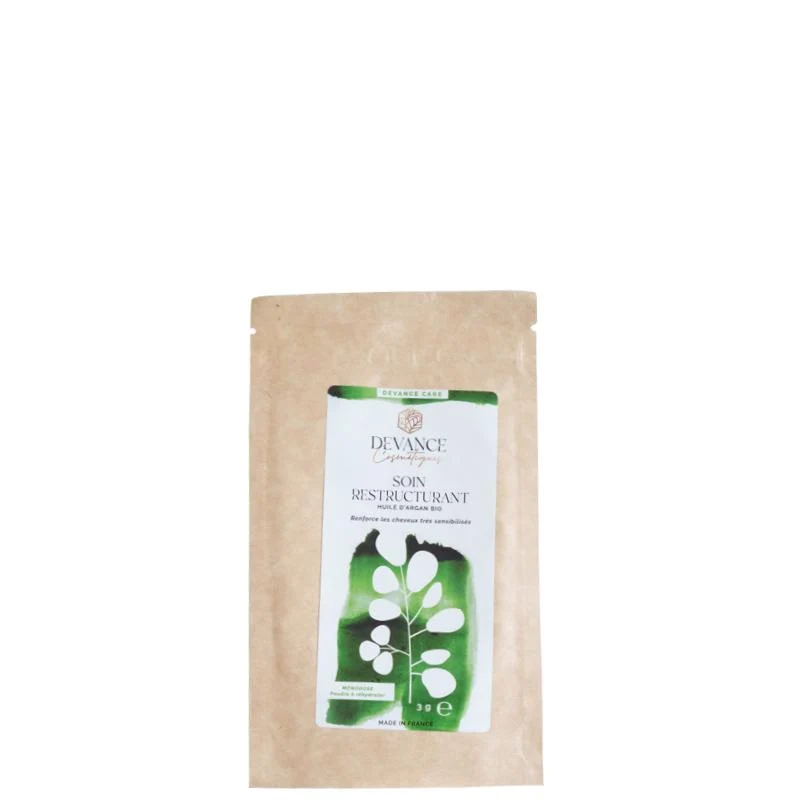 Soin poudre Restructurant Cheveux sensibilisés - Devance Cosmetiques