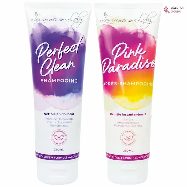 Duo Wash-day doux pour Cheveux frisés - Les Secrets de Loly