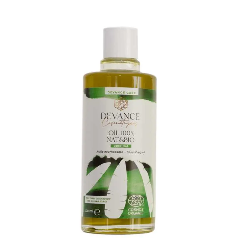 Huile nourrissante BIO Cheveux Épais - Devance Cosmetiques